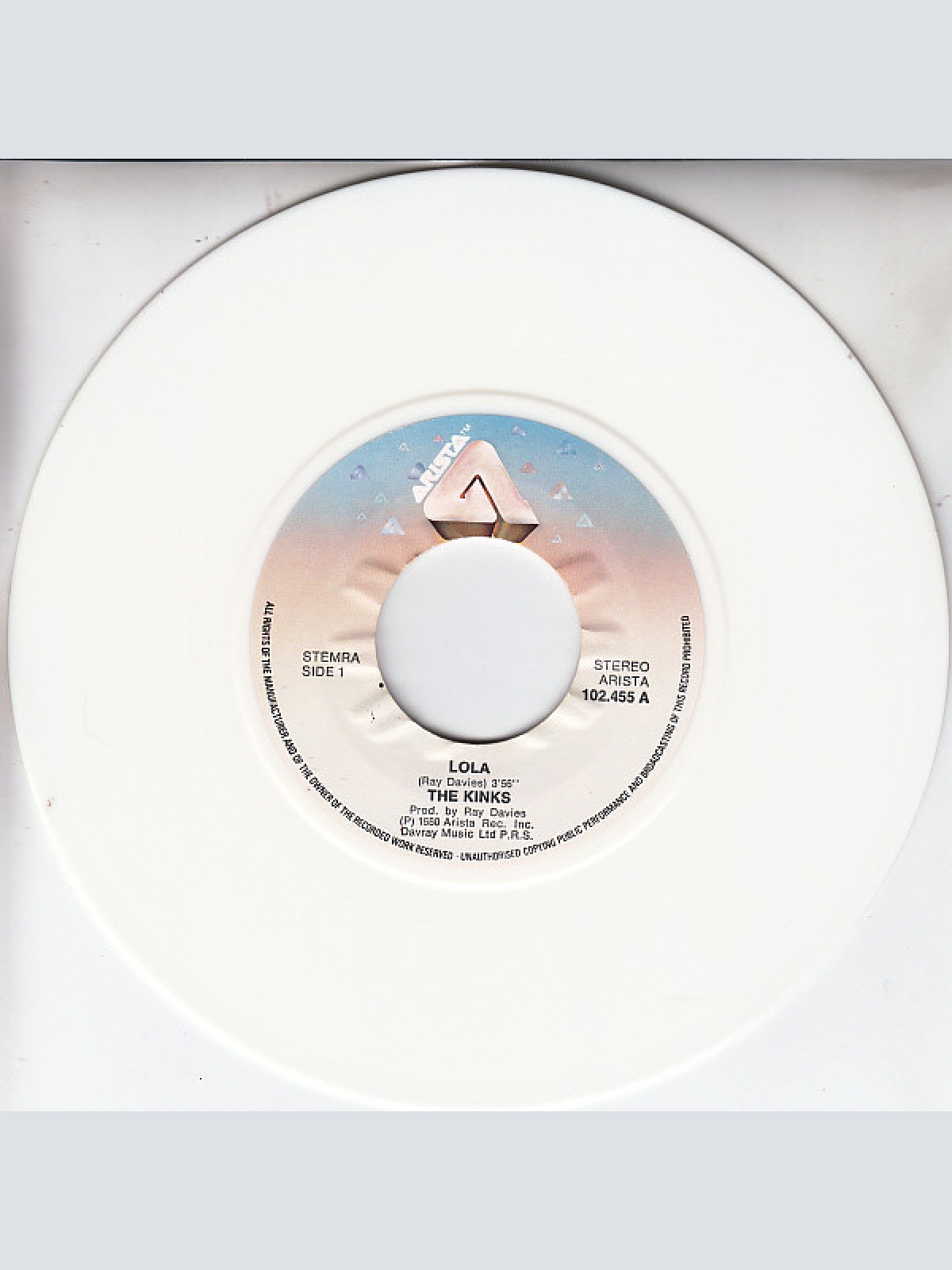 Vinyl / The Kinks - Lola / Celluloid Heroes