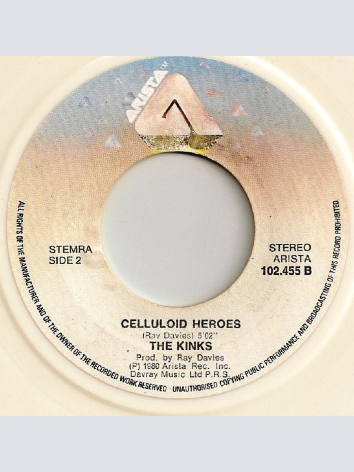 Vinyl / The Kinks - Lola / Celluloid Heroes