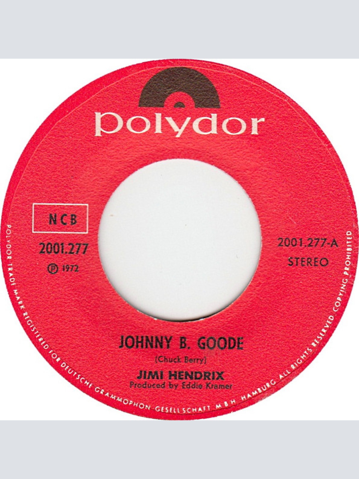 Vinyl / Jimi Hendrix - Johnny B. Goode / Little Wing