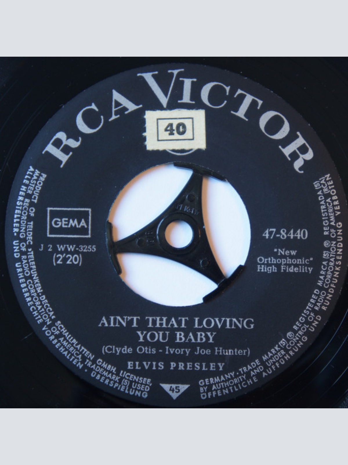 Vinyl / Elvis* - Ain't That Loving You Baby