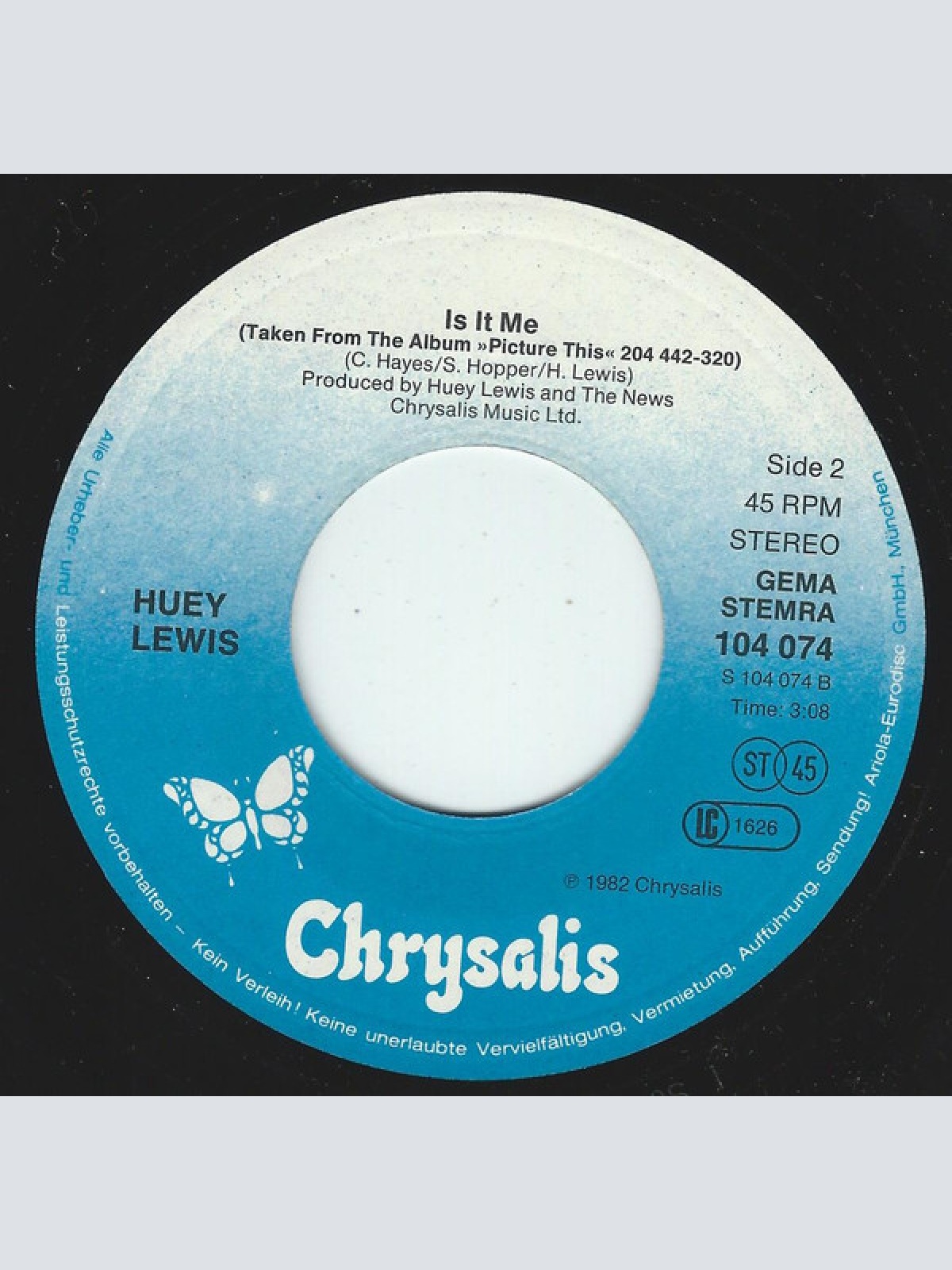 Vinyl / Huey Lewis And The News* - Do You Believe In Love