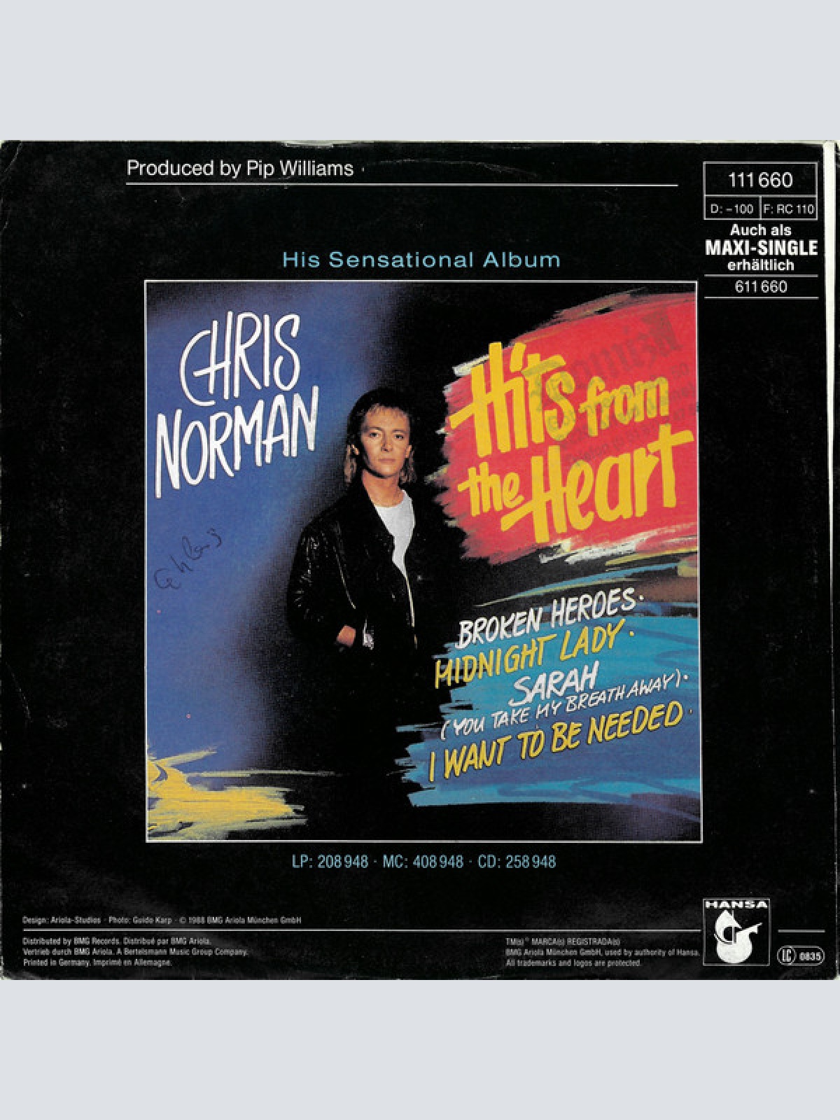 Vinyl / Chris Norman - Wings Of Love