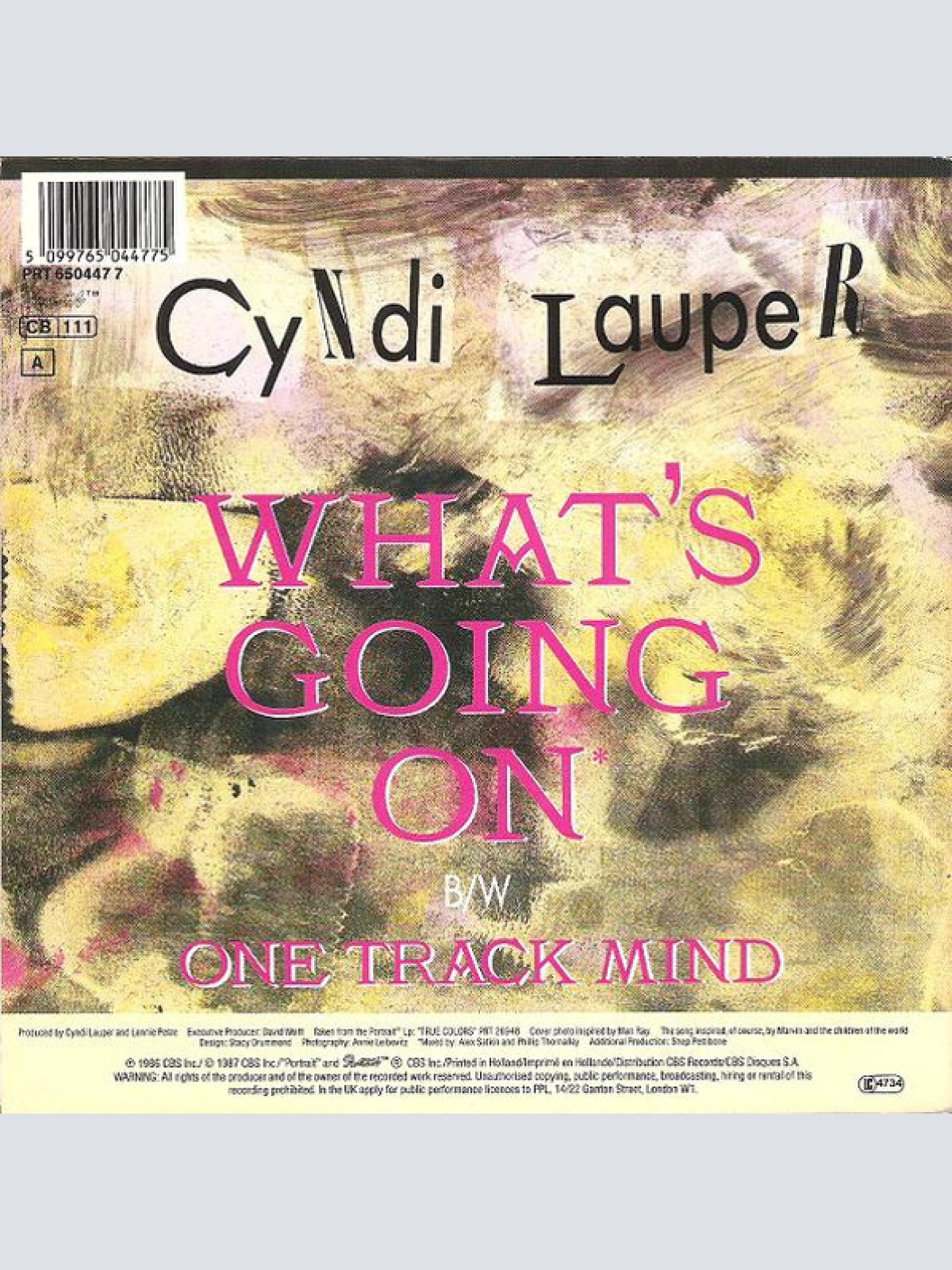 Vinyl / Cyndi Lauper - What's Going On