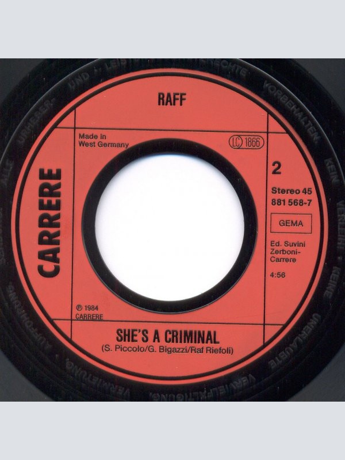 Vinyl / Raff* - Change Your Mind