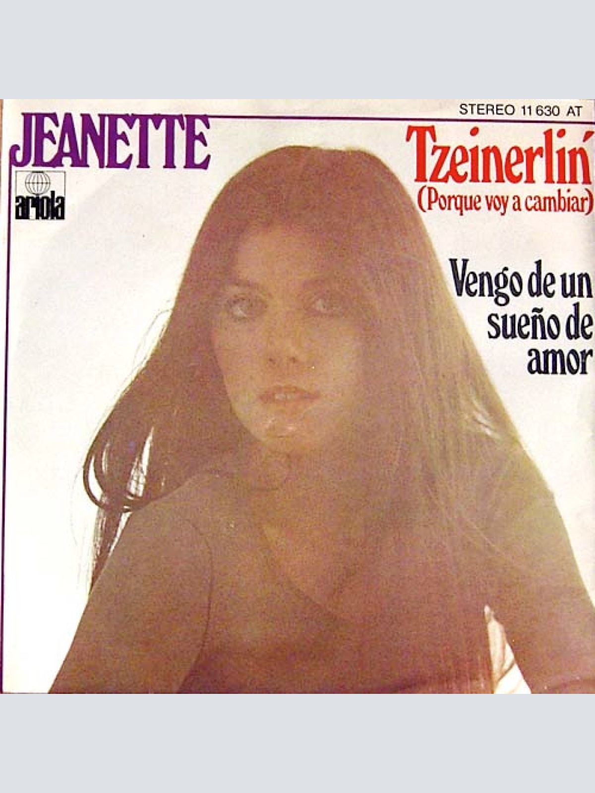 Vinyl / Jeanette (6) - Tzeinerlin' (Porque Voy A Cambiar)