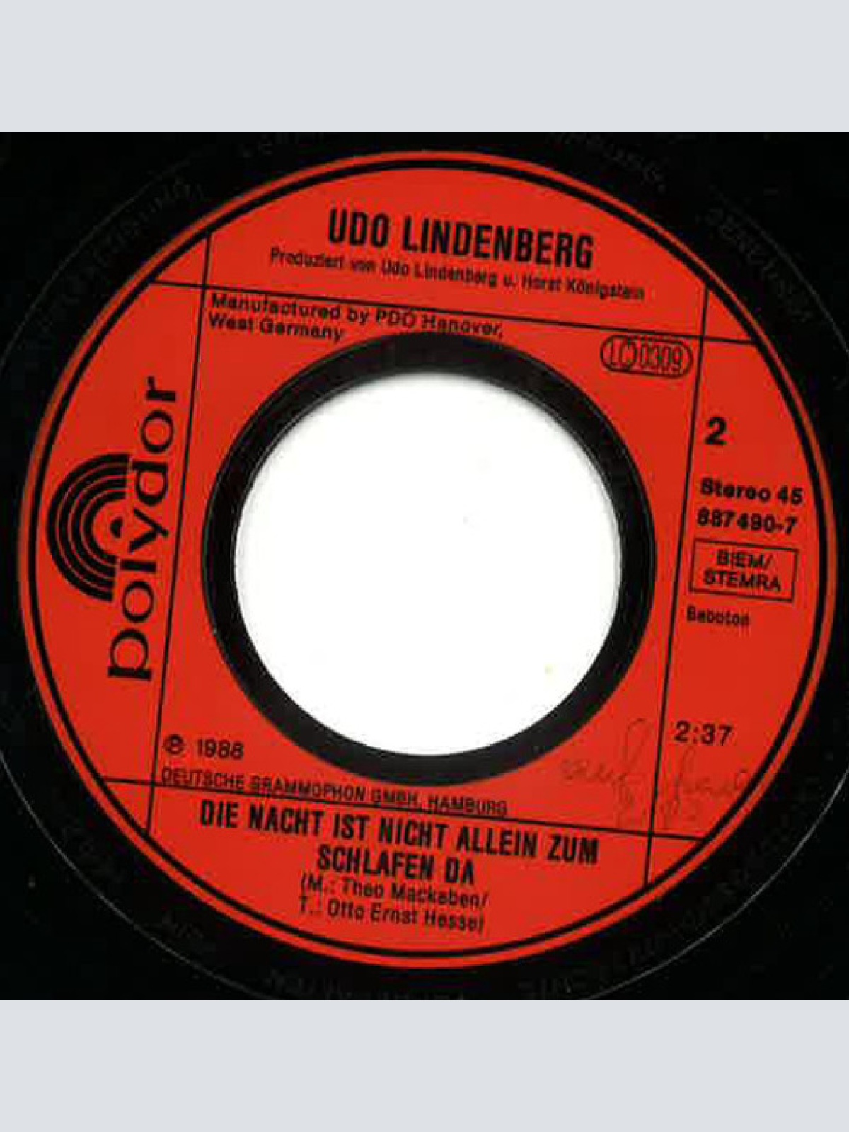 Vinyl / Udo Lindenberg - Ein Kommen Und Gehen