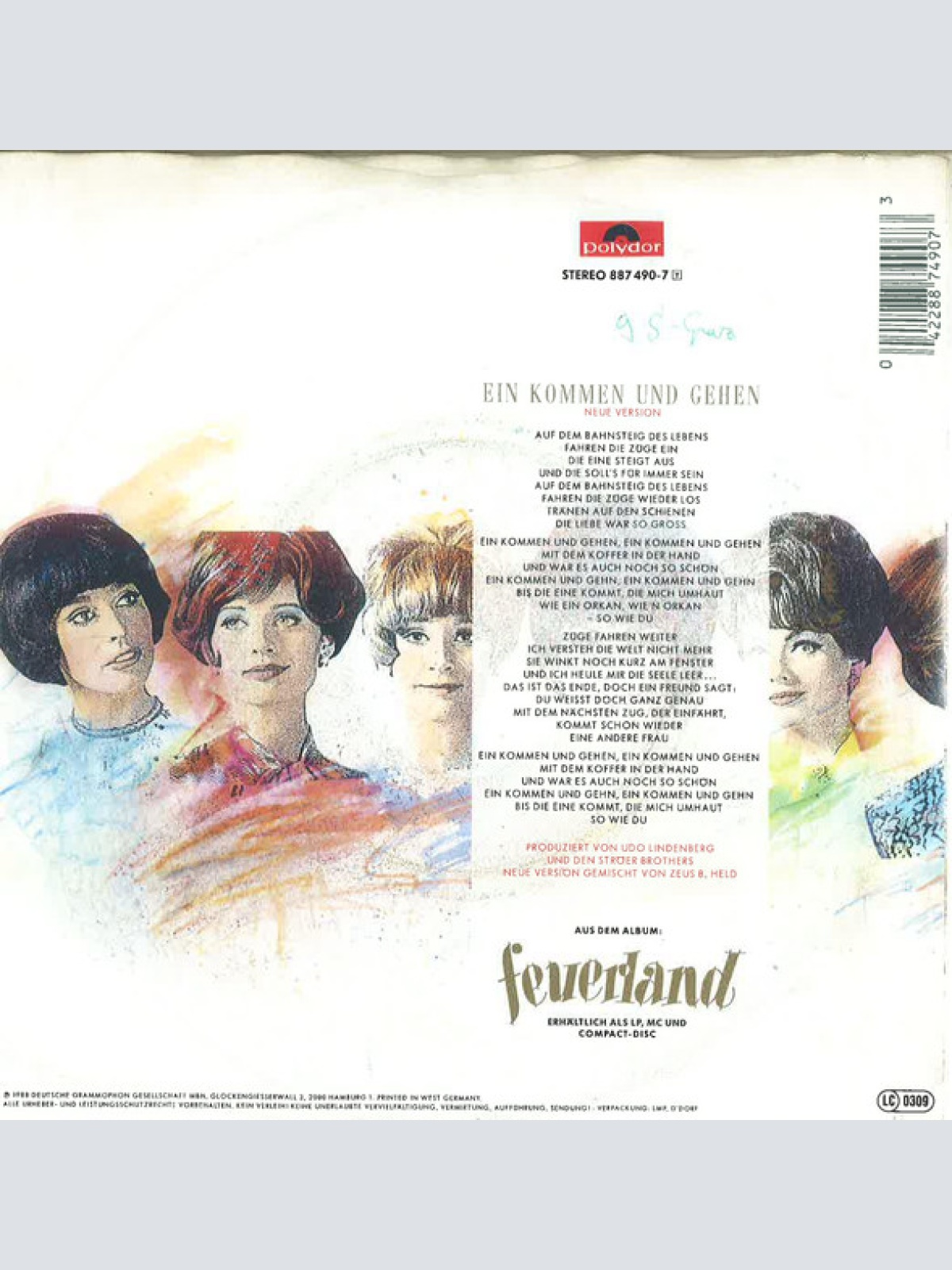 Vinyl / Udo Lindenberg - Ein Kommen Und Gehen