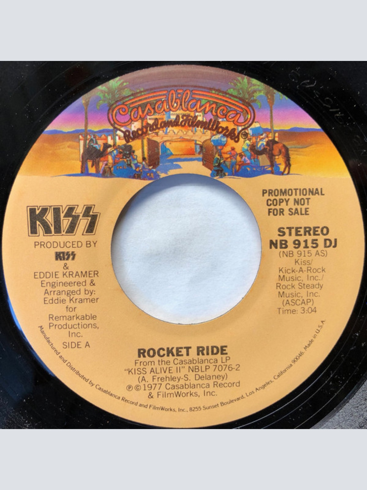 Vinyl / Kiss - Rocket Ride