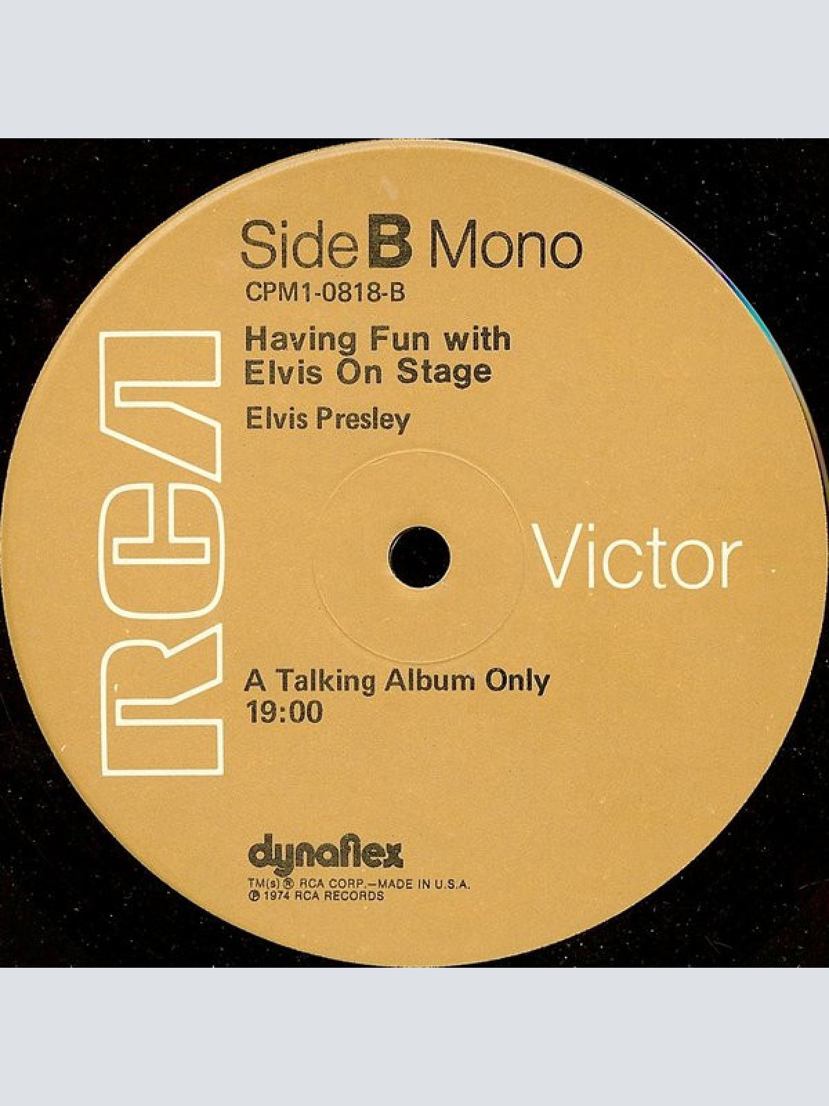 Vinyl / Elvis Presley - Having Fun With Elvis On Stage