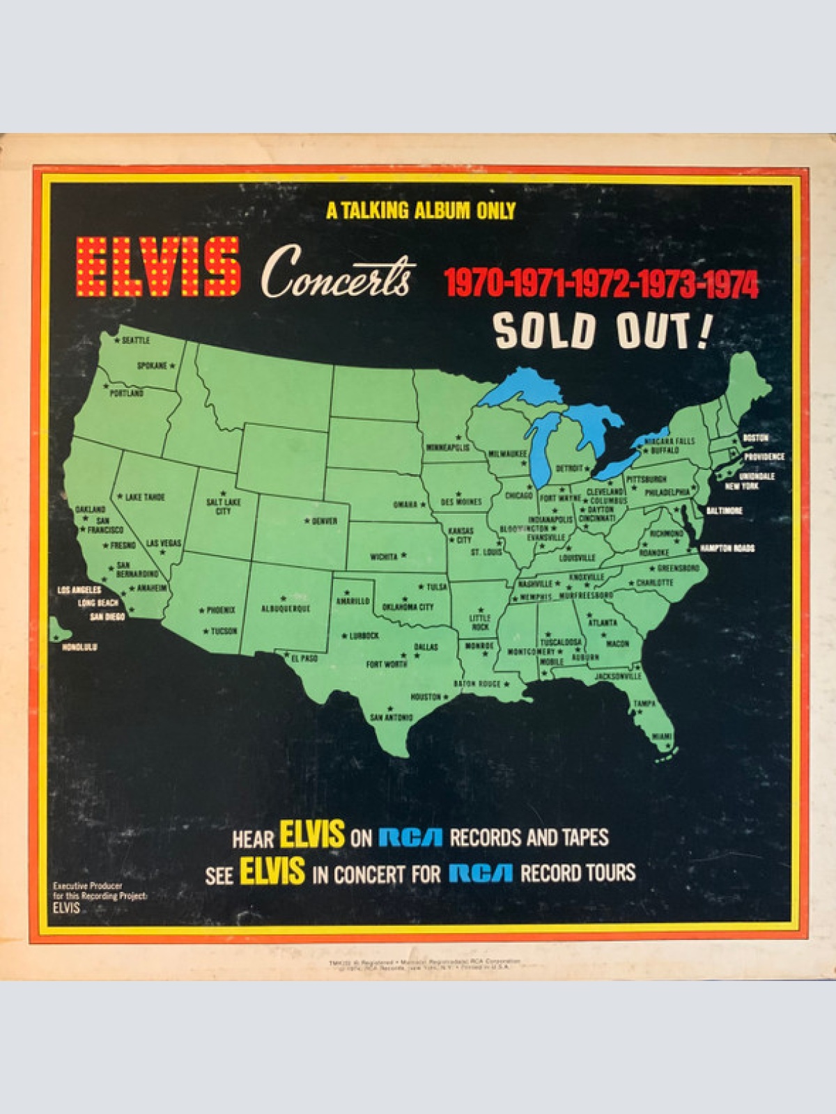 Vinyl / Elvis Presley - Having Fun With Elvis On Stage