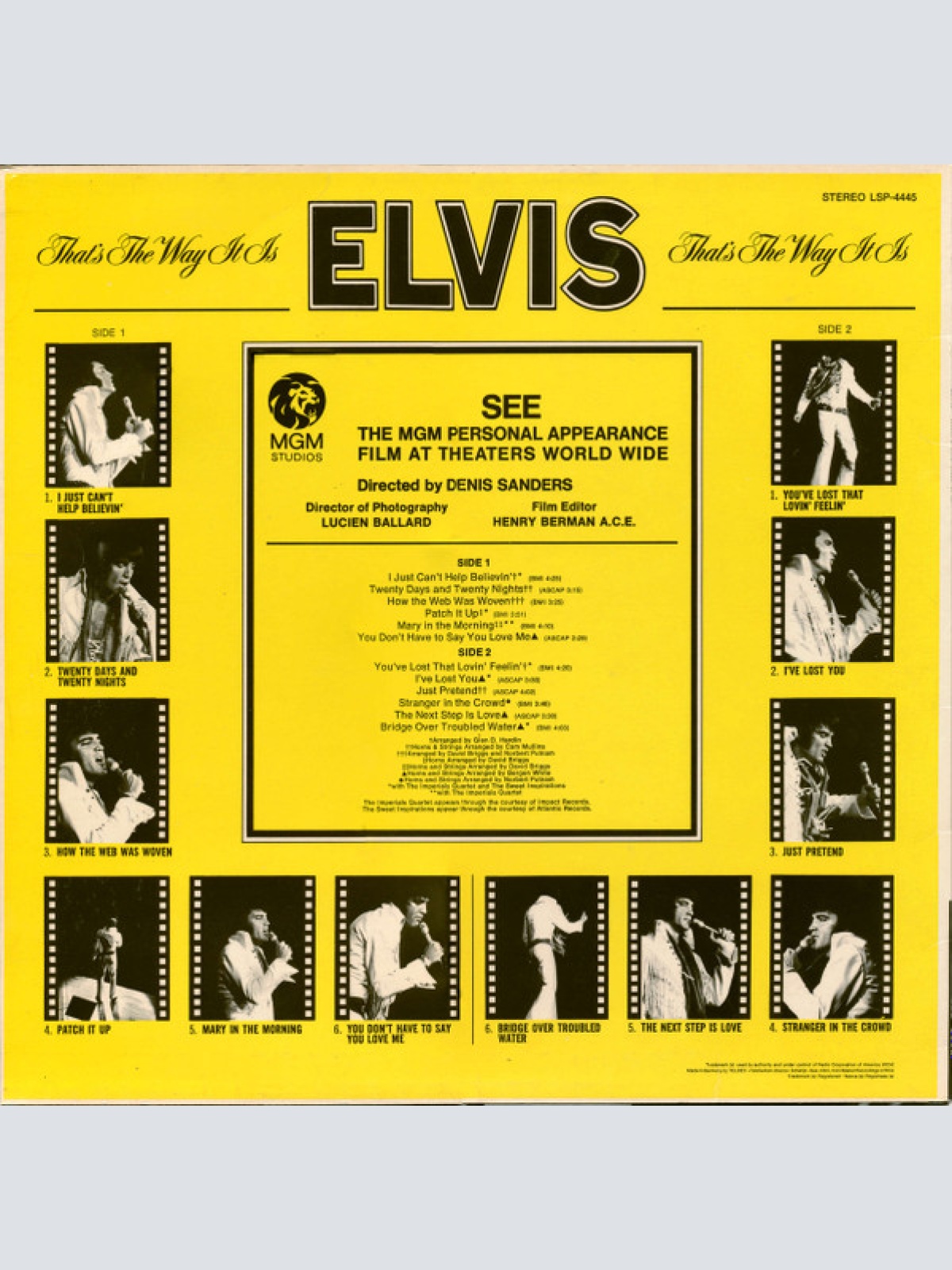 Vinyl / Elvis Presley - That's The Way It Is