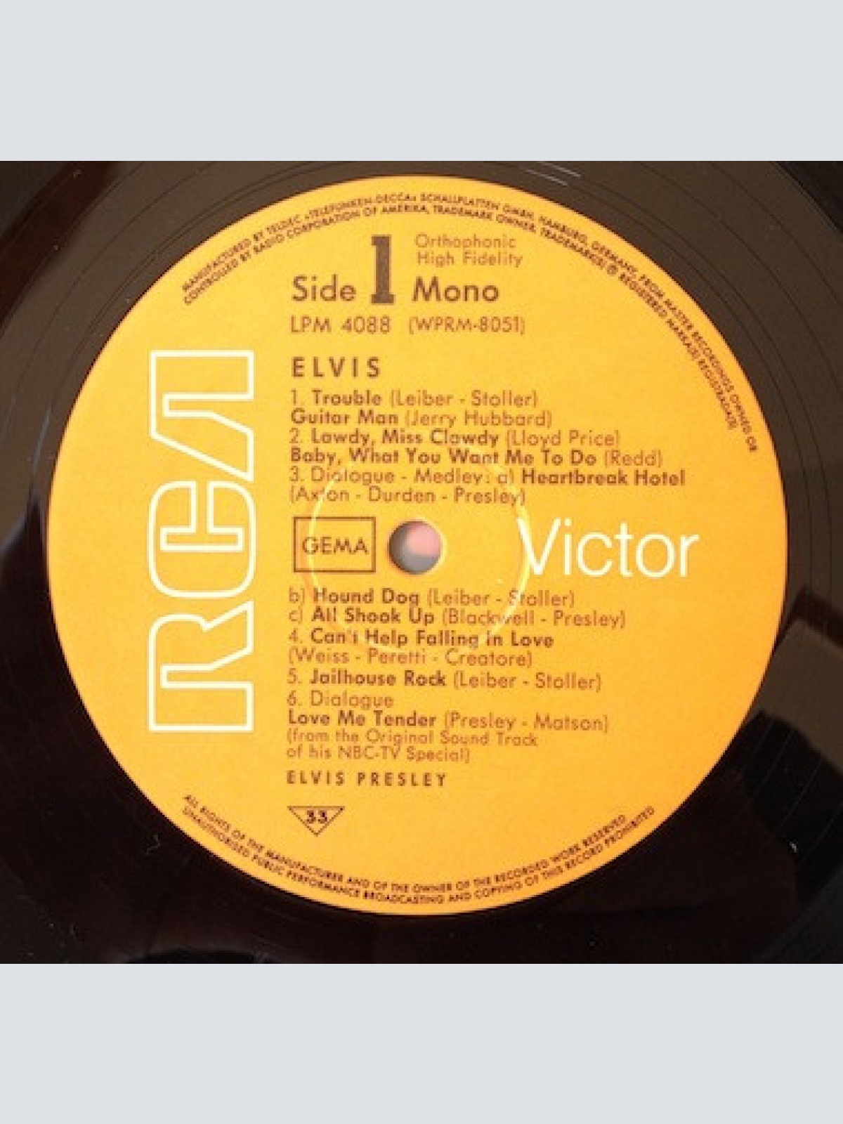 Vinyl / Elvis Presley - Elvis (TV Special)