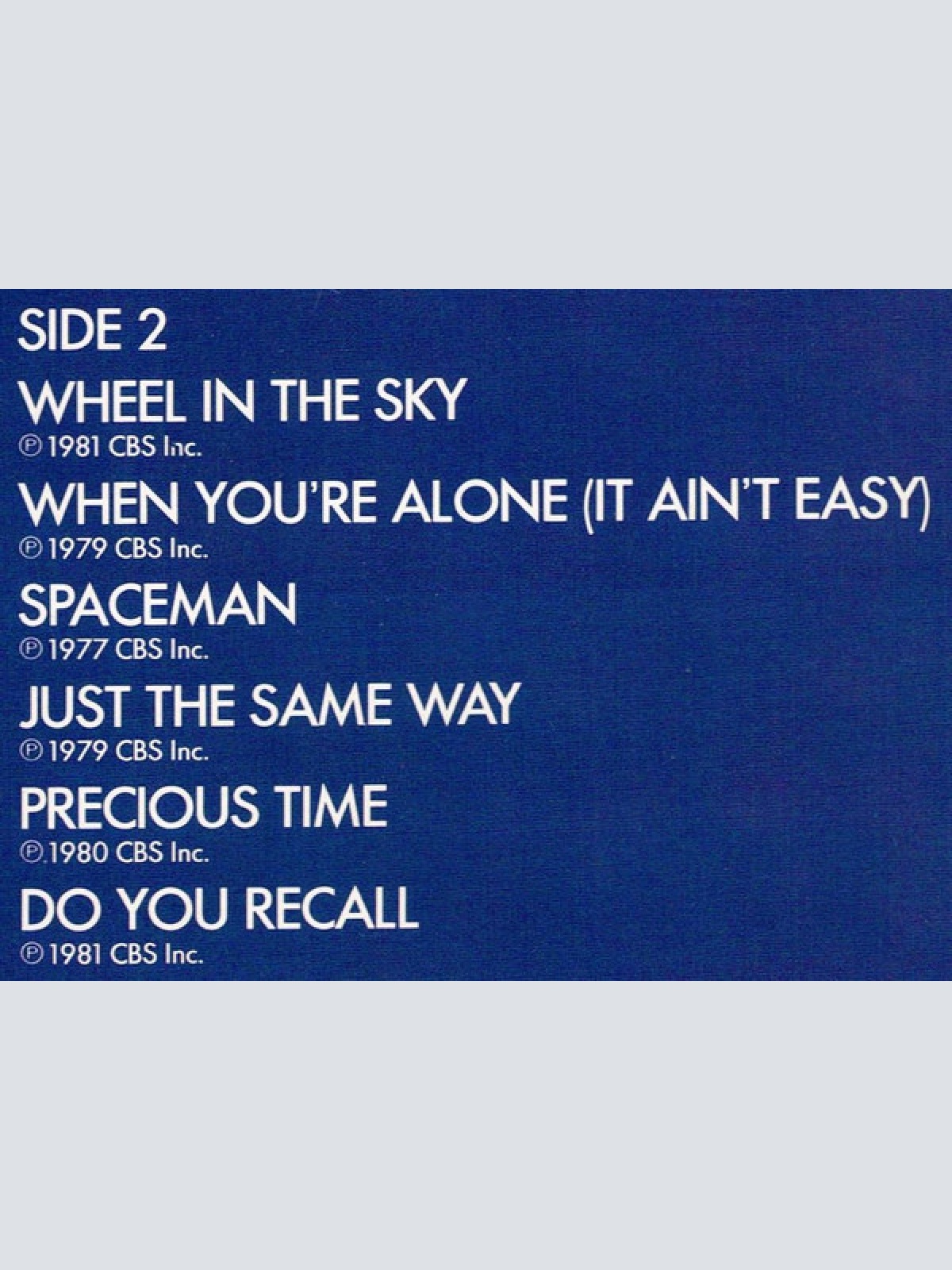 Vinyl / Journey - The Best Of Journey - Look Behind