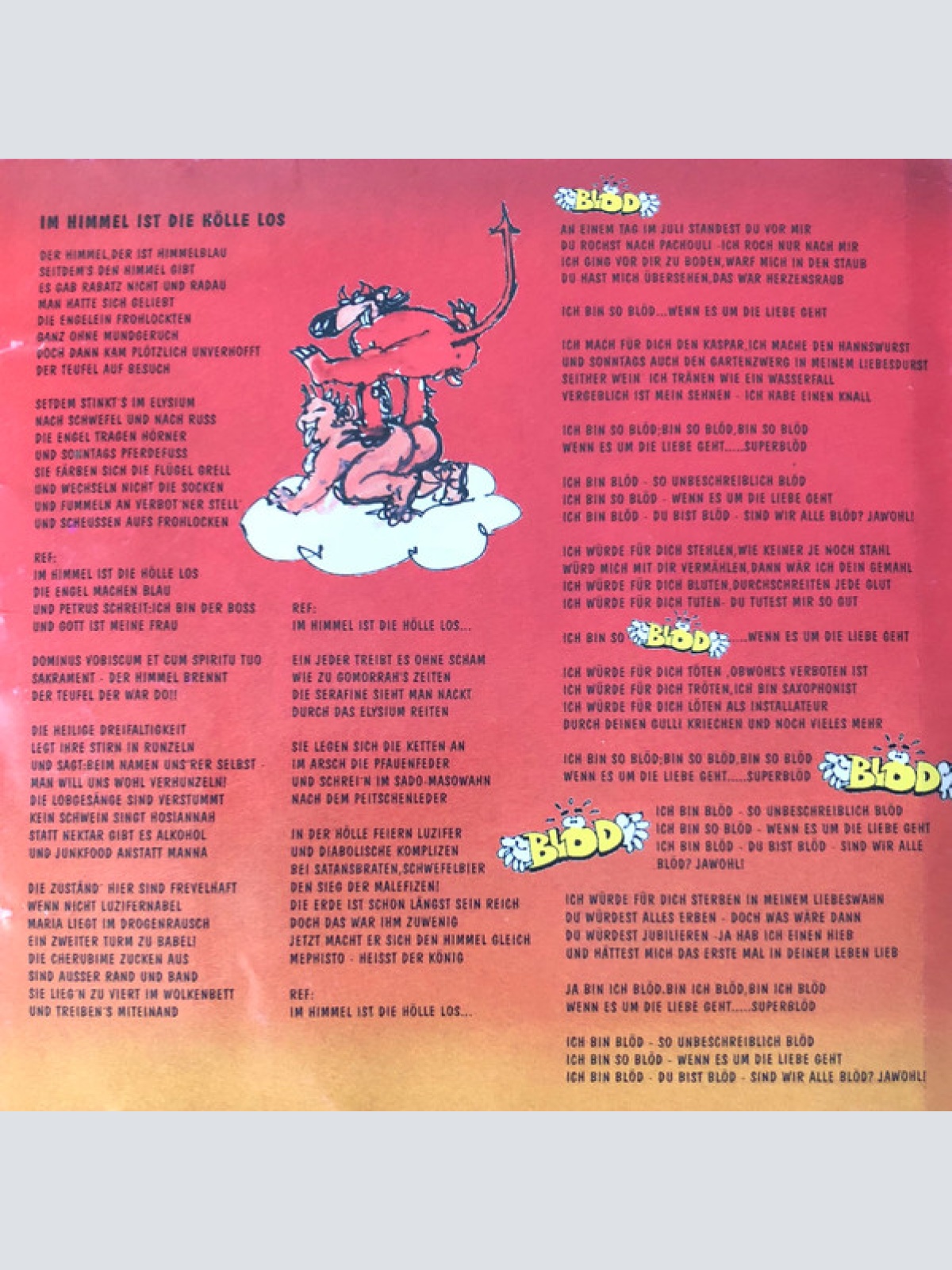 CD / Erste Allgemeine Verunsicherung* - Im Himmel Ist Die Hölle Los