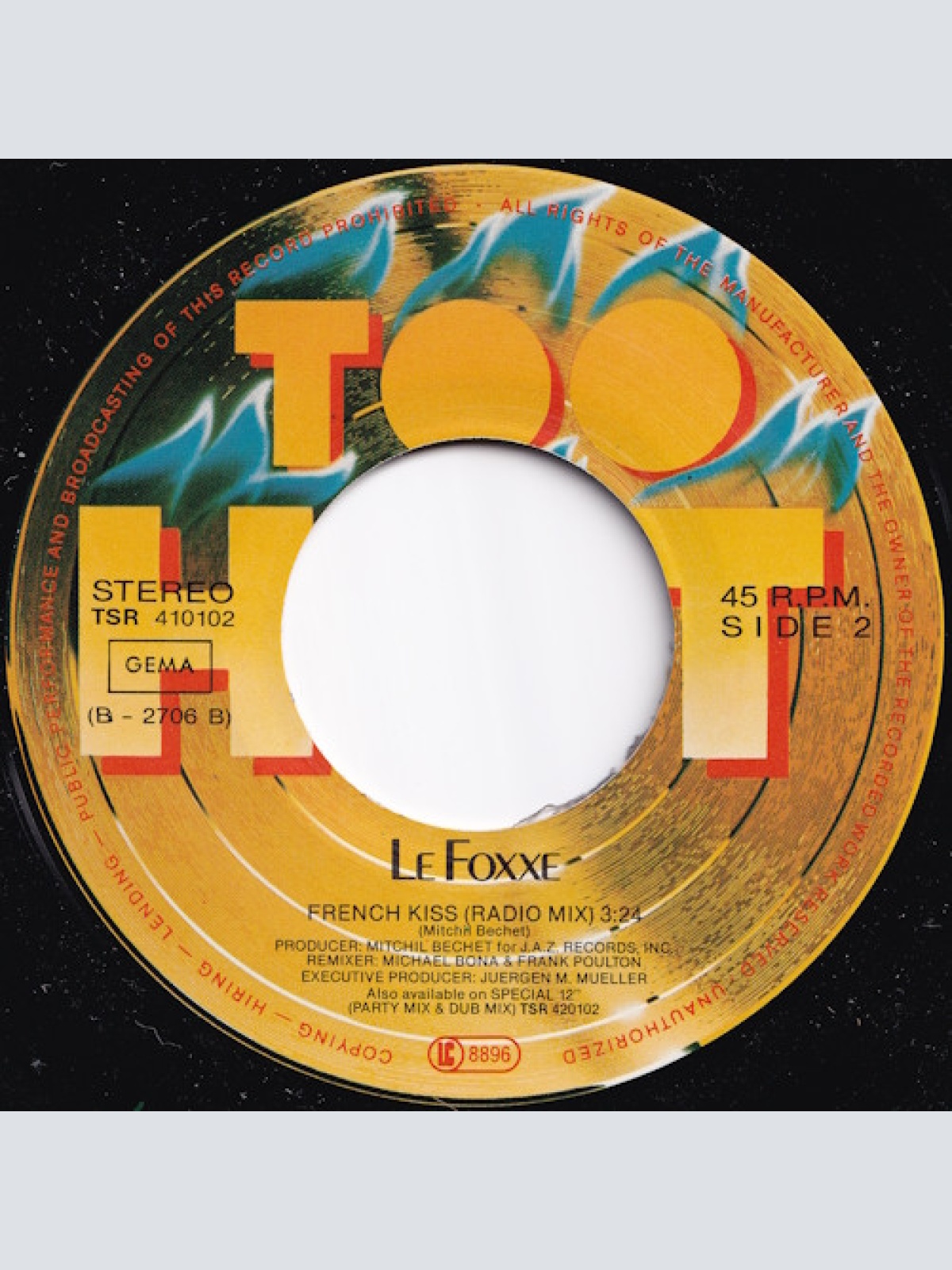 Vinyl / Le Foxxe - French Kiss