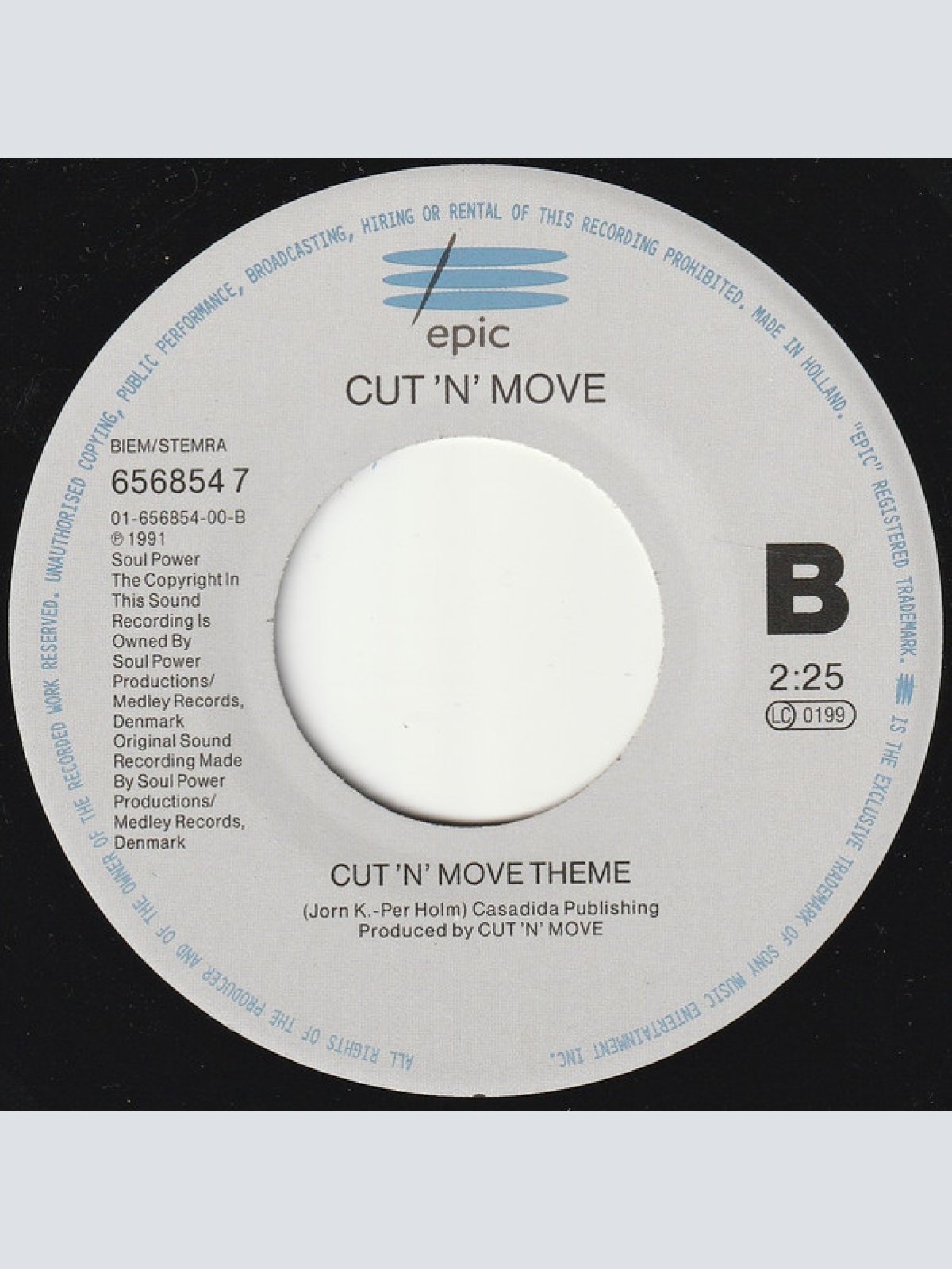 Vinyl / Cut 'N' Move - Take No Crap (Get Serious)