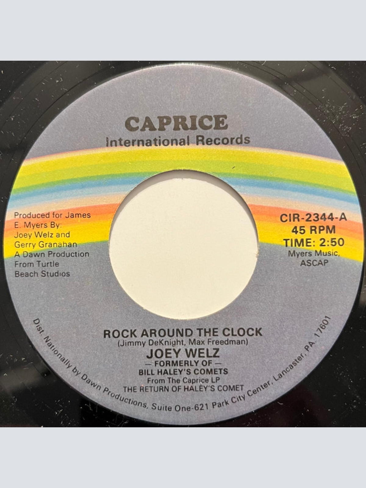 Vinyl / Joey Welz - Rock Around The Clock