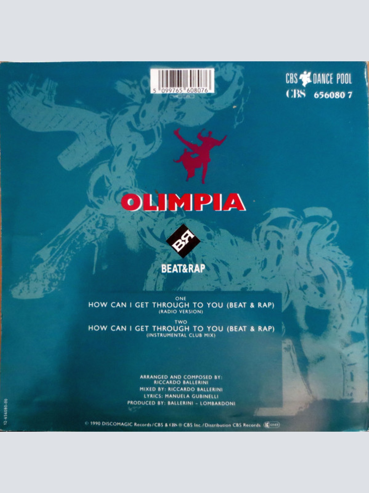 Vinyl / Olimpia - How Can I Get Through To You (Beat & Rap)