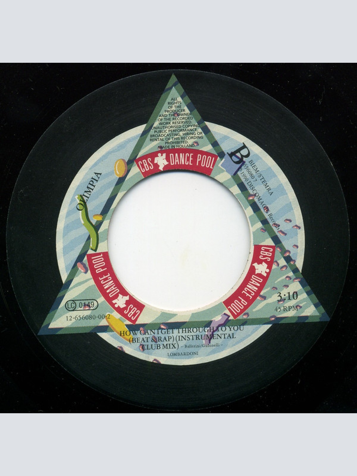 Vinyl / Olimpia - How Can I Get Through To You (Beat & Rap)