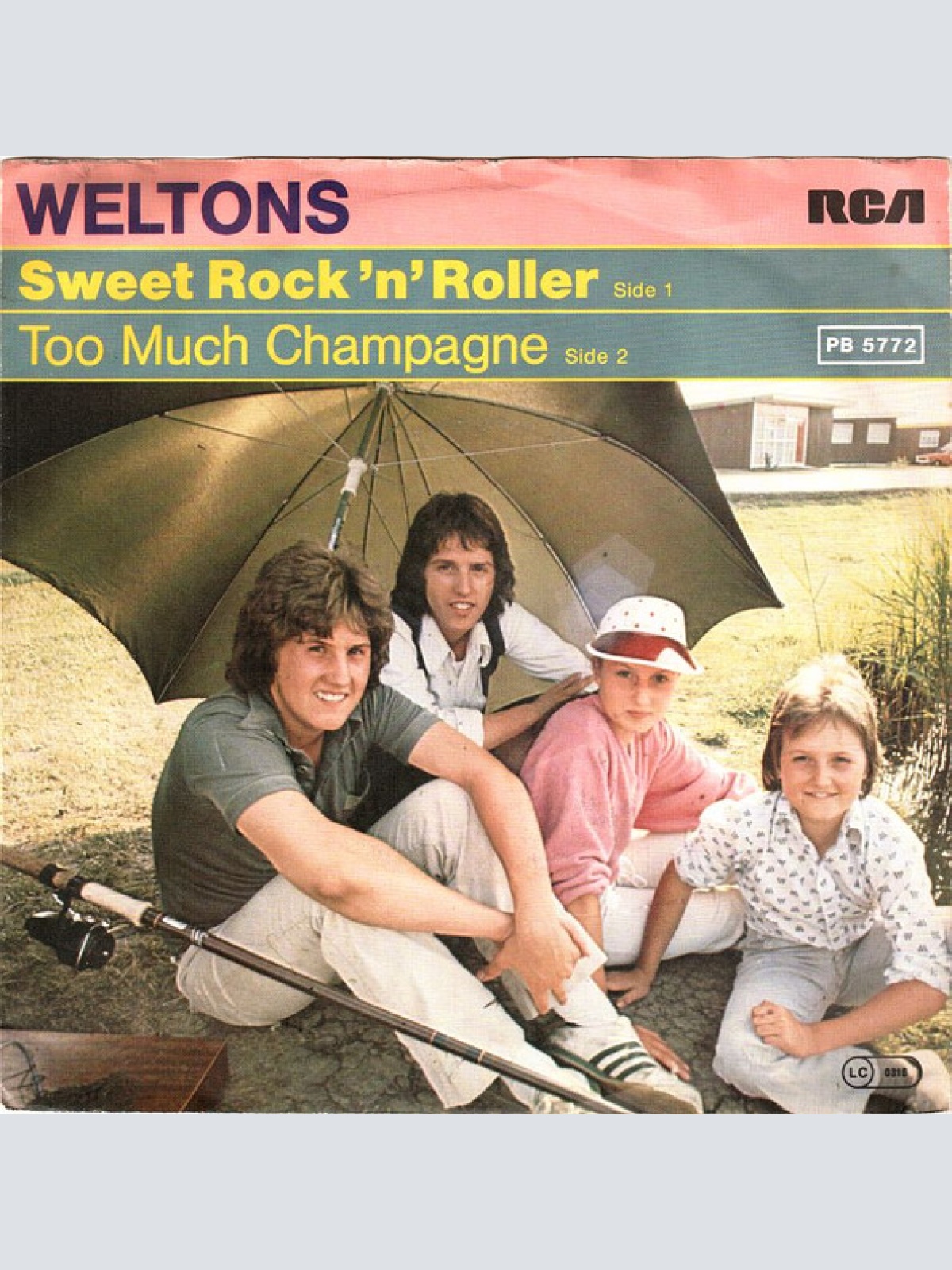 Vinyl / Weltons - Sweet Rock 'N' Roller / Too Much Champagne