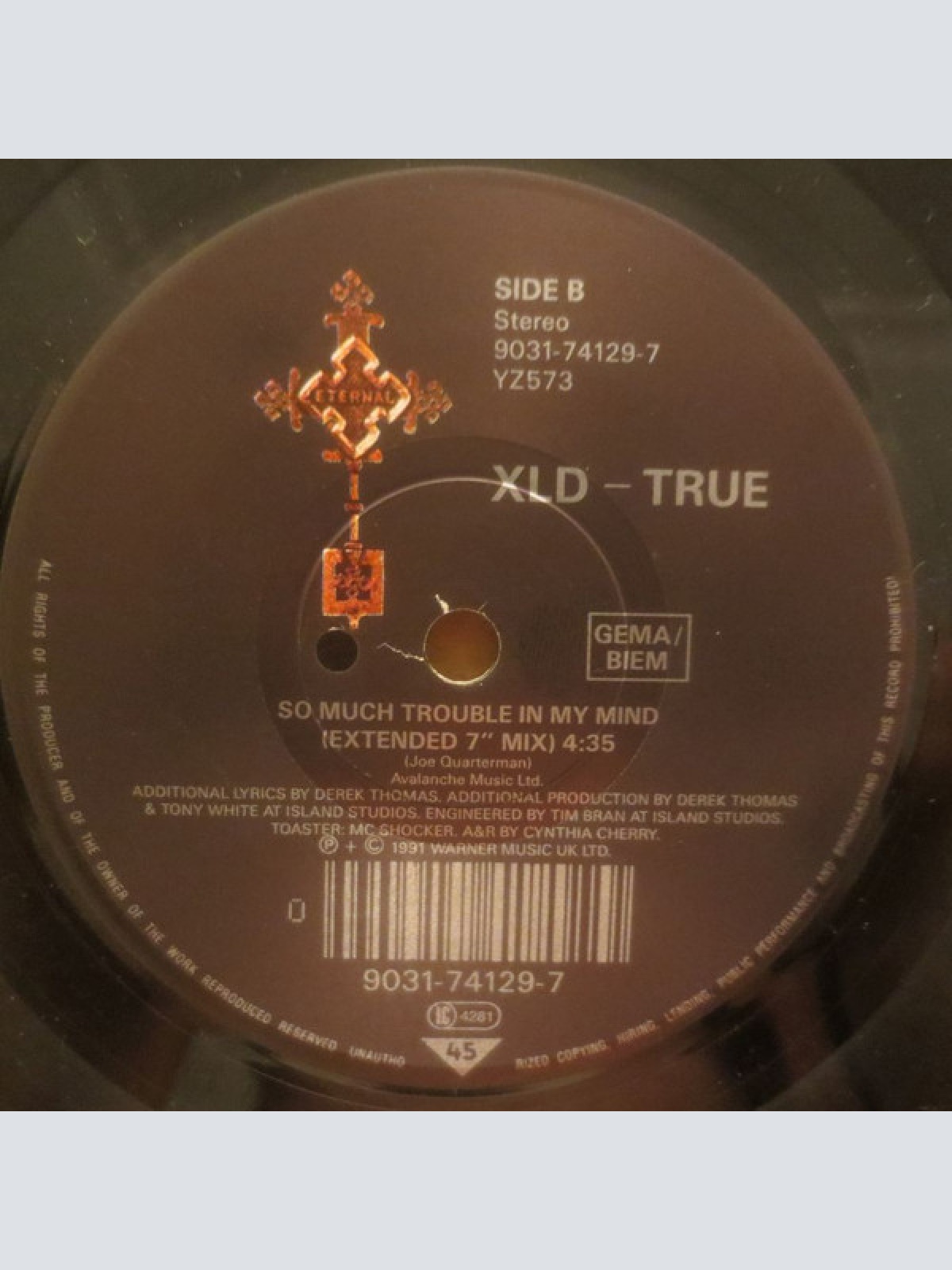 Vinyl / XLD-True* - So Much Trouble In My Mind