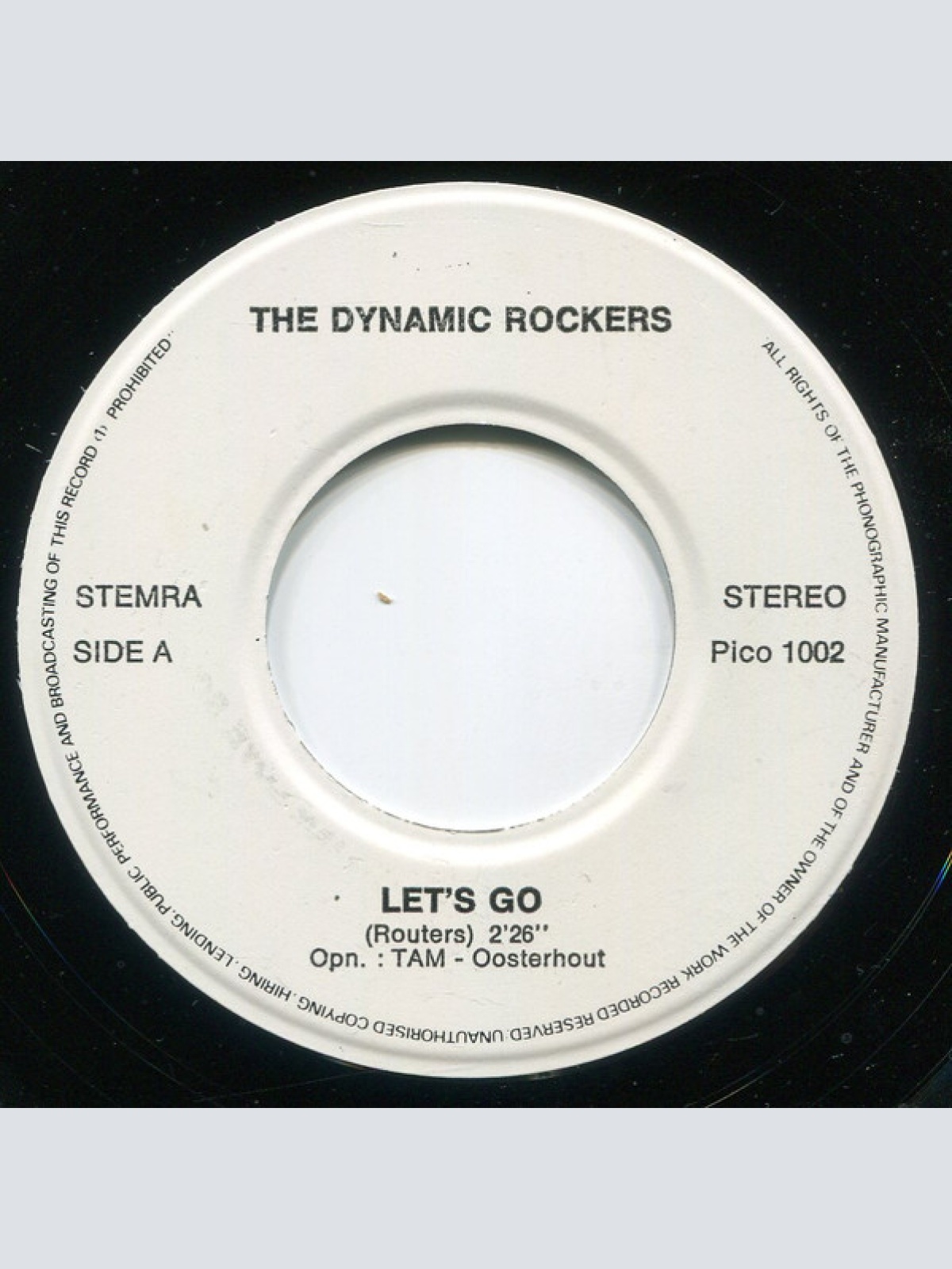 Vinyl / The Dynamic Rockers (2) - Let's Go