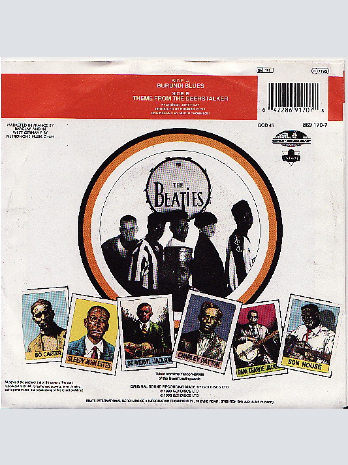 Vinyl / Beats International - Burundi Blues