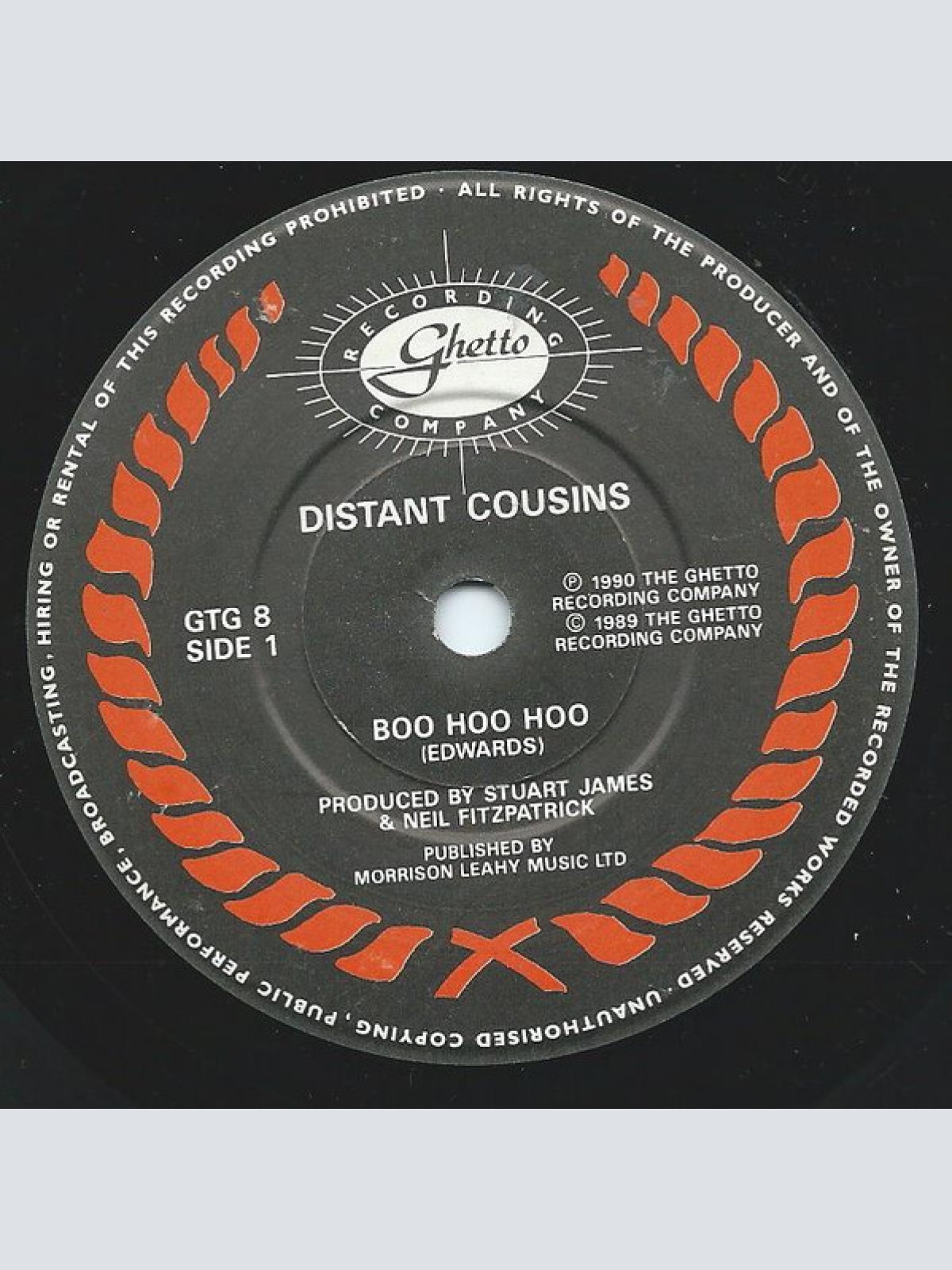 Vinyl / Distant Cousins - Boo Hoo Hoo