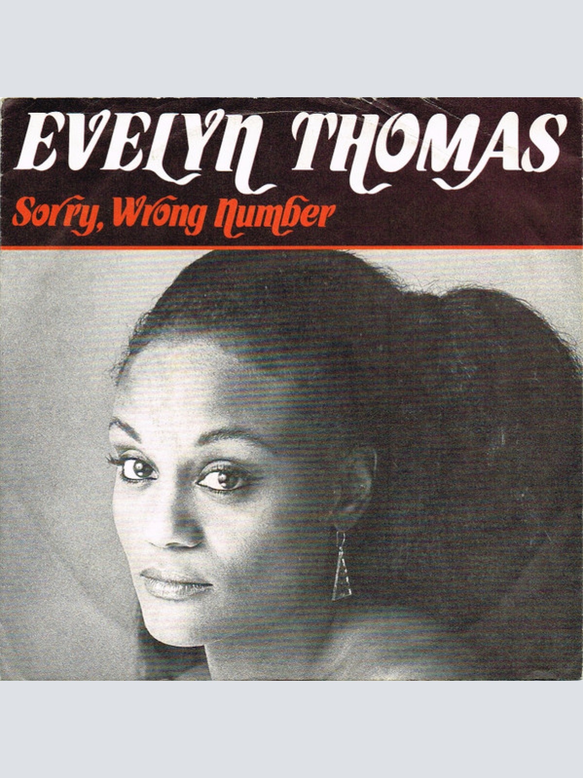 Vinyl / Evelyn Thomas - Sorry, Wrong Number