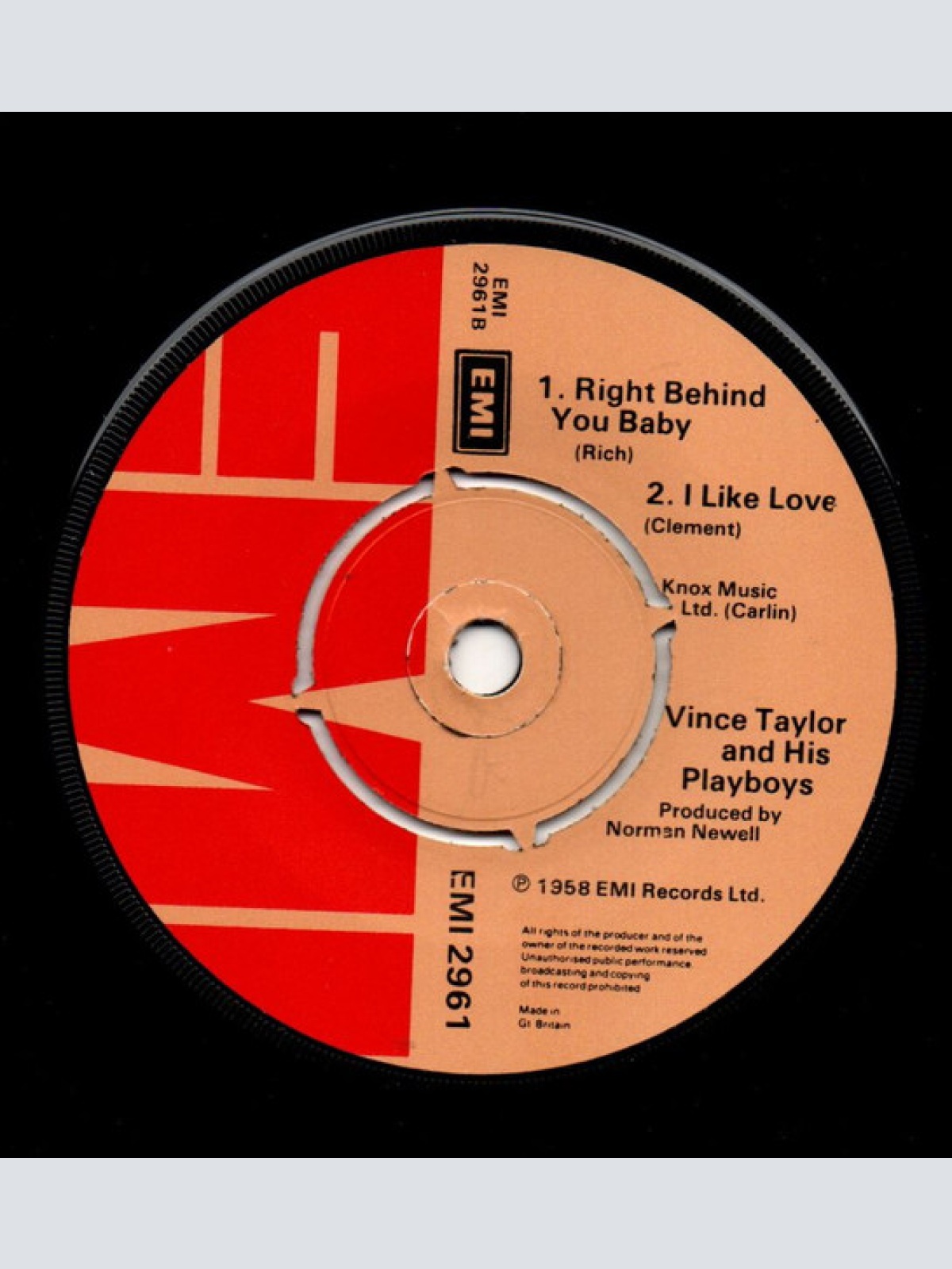 Vinyl / Vince Taylor And The Playboys* - Vince Taylor And The Playboys