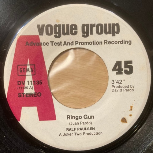 Vinyl / Ralf Paulsen - Ringo Gun