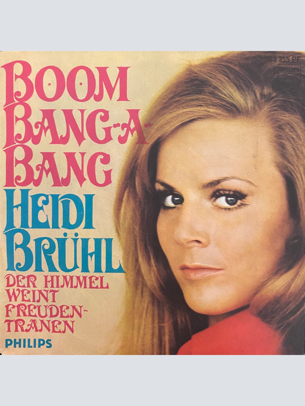 Vinyl / Heidi Brühl - Boom Bang-A-Bang / Der Himmel Weint Freudentränen