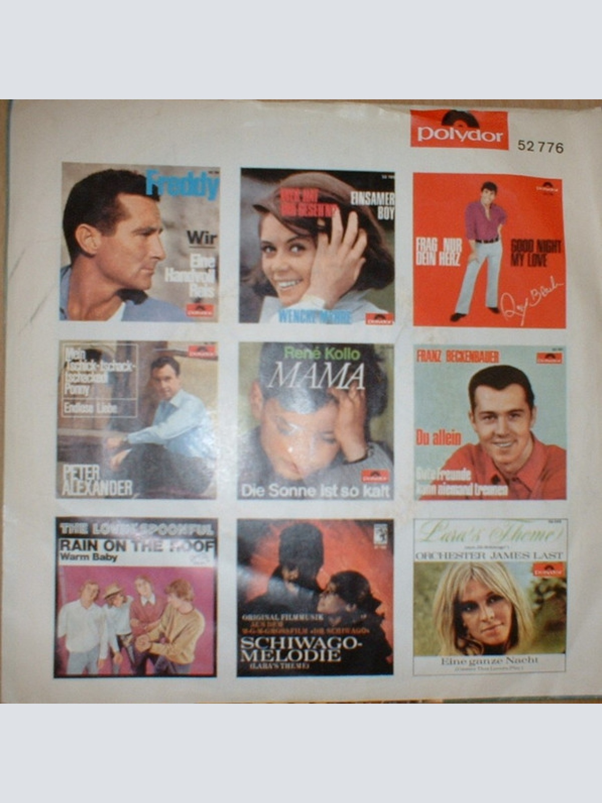 Vinyl / Peter Rubin - Der Zug Nach Sunny Hill / Die Schönste Straße