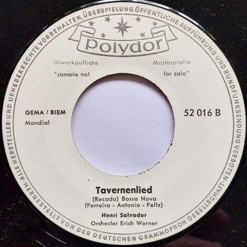 Vinyl / Henri Salvador - Fatima