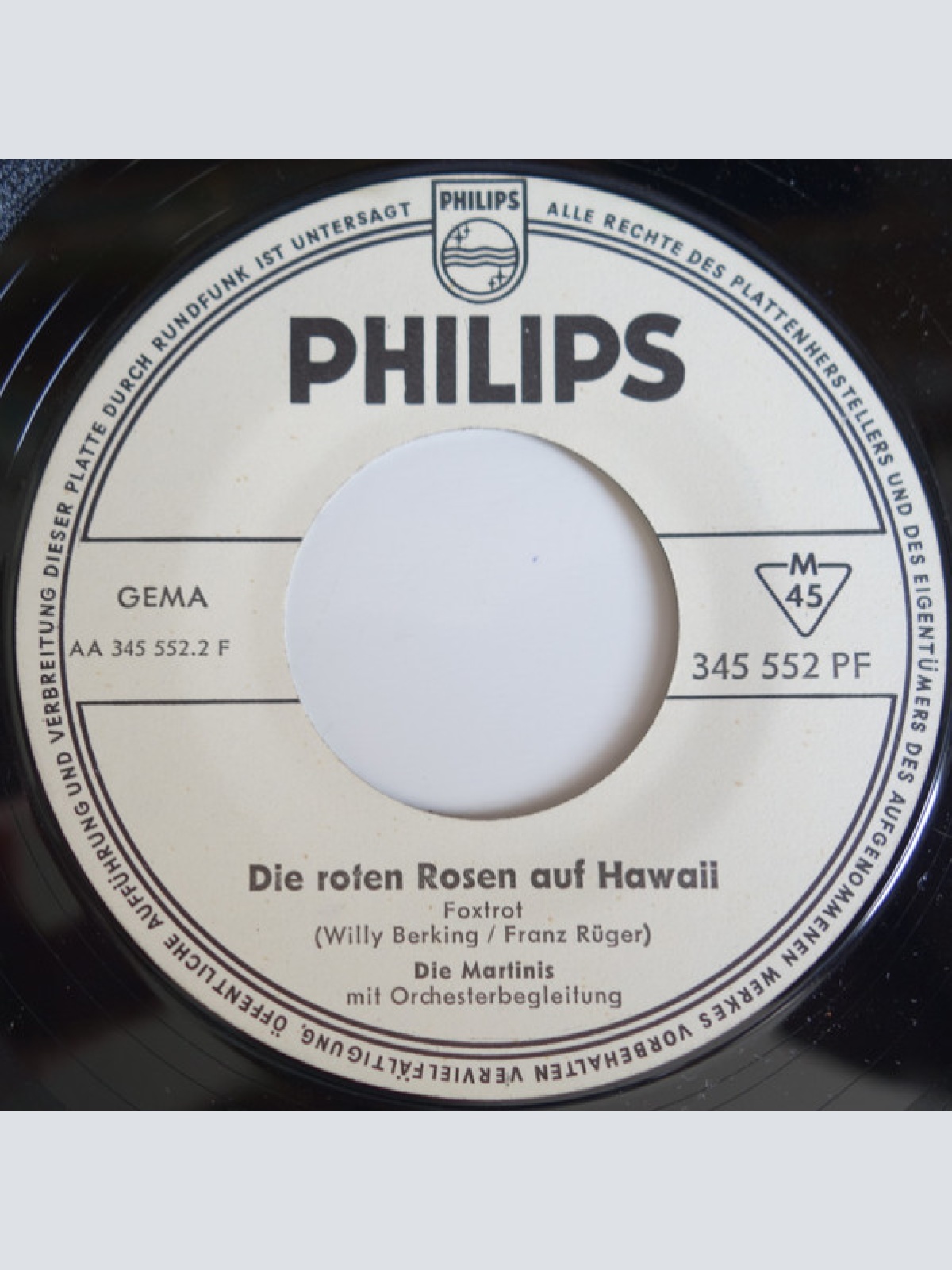 Vinyl / Die Martinis - Heut' Oder Nie, Angelina