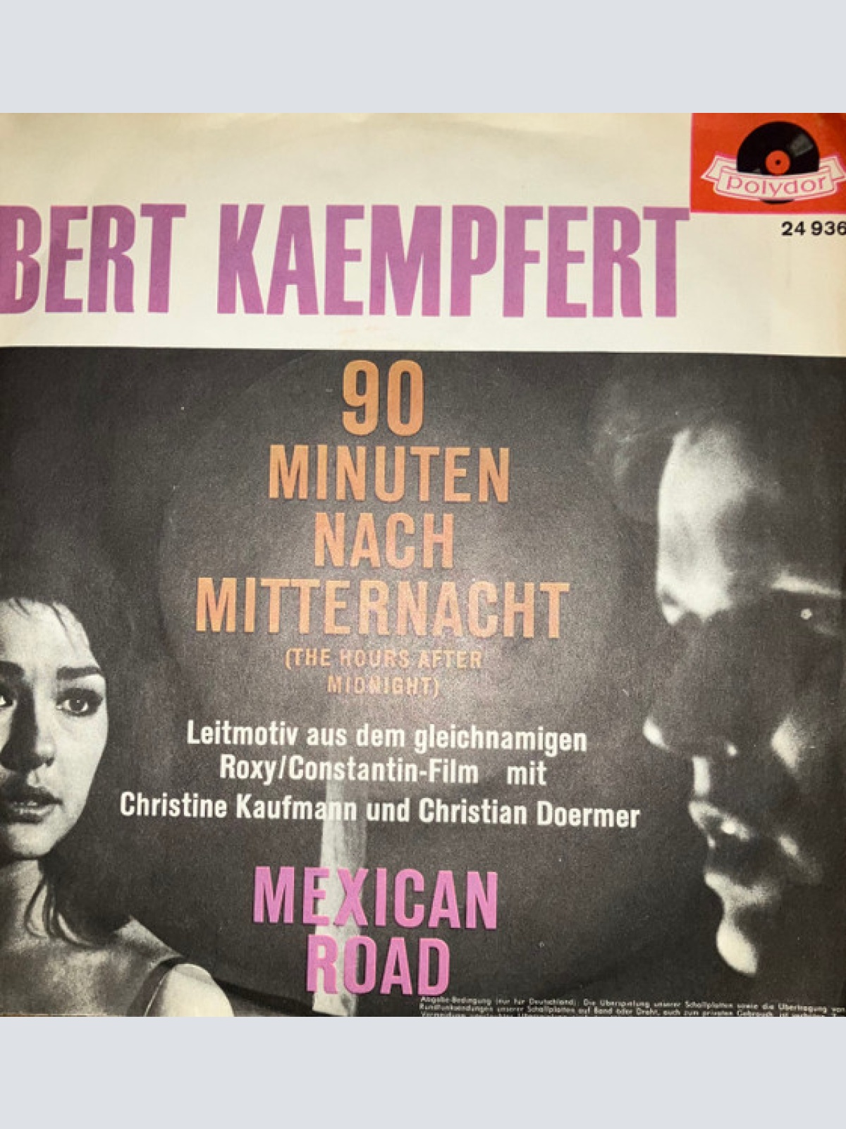 Vinyl / Bert Kaempfert - 90 Minuten Nach Mitternacht / Mexican Road