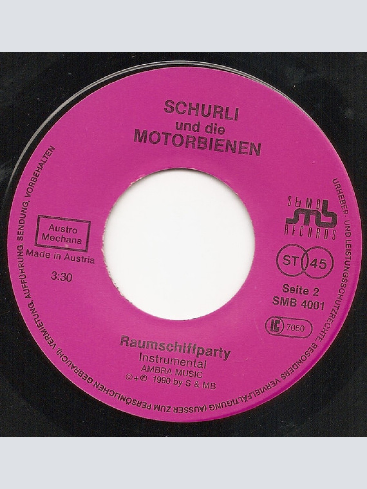 Vinyl / Schurli Und Die Motorbienen* - Raumschiffparty