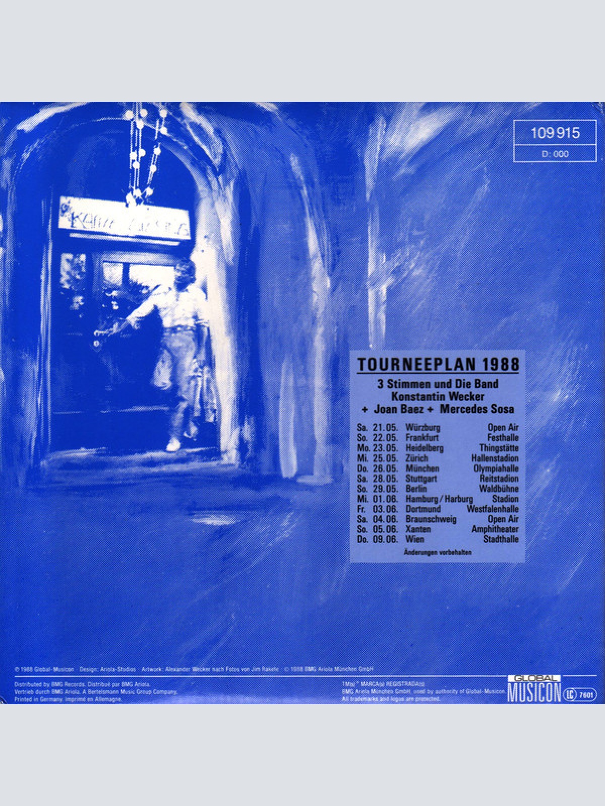 Vinyl / Konstantin Wecker - Ganz Schön Wecker