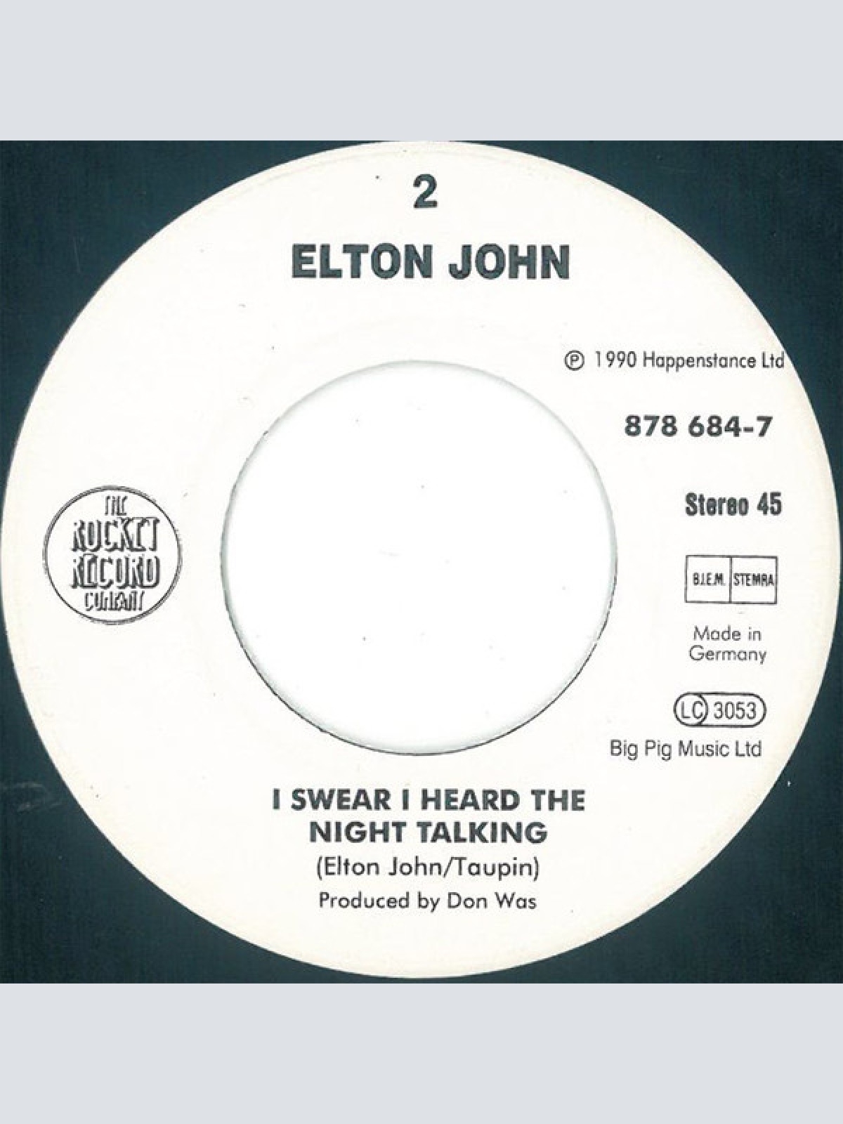 Vinyl / Elton John - Easier To Walk Away
