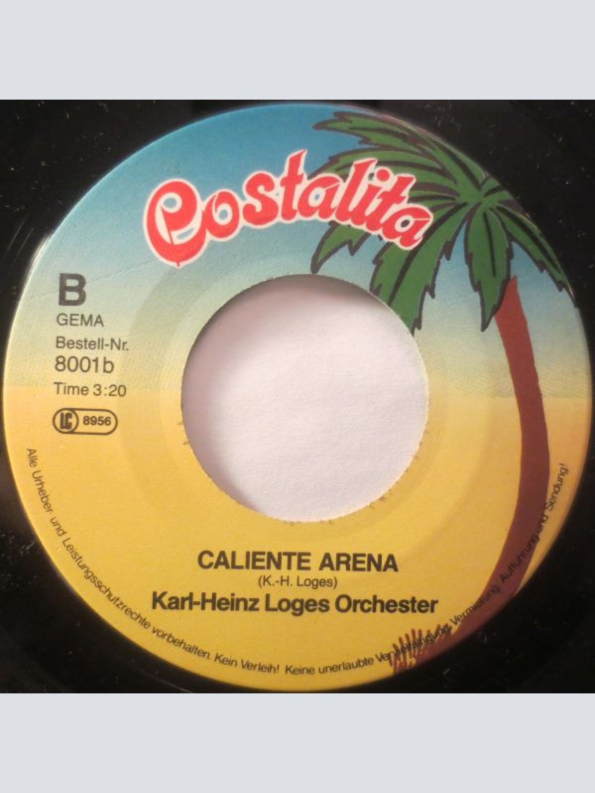 Vinyl / Karl-Heinz Loges* - Carmencita