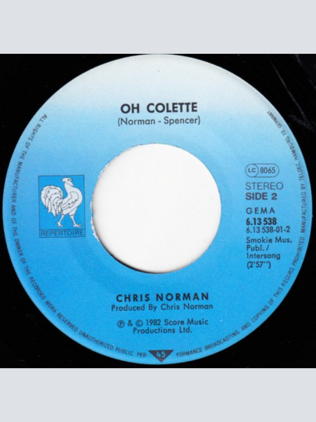Vinyl / Chris Norman - Hey Baby