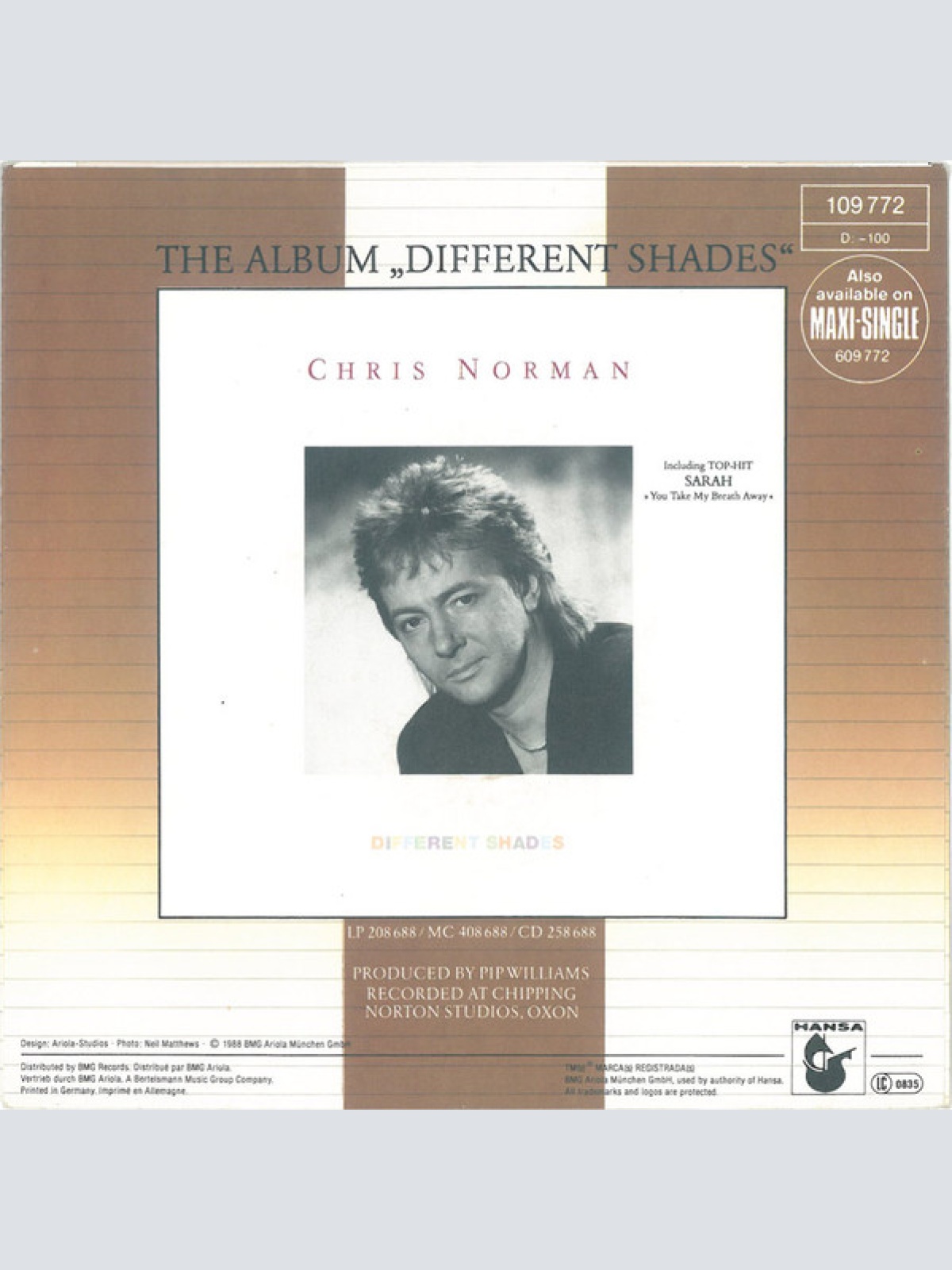Vinyl / Chris Norman - Ordinary Heart
