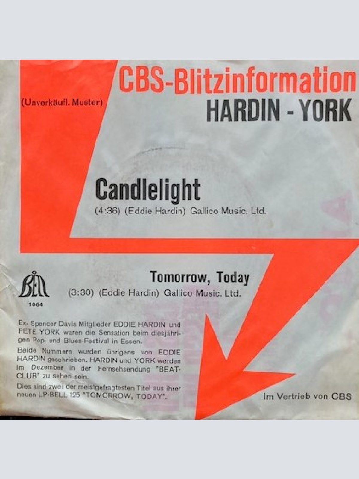 Vinyl / Hardin - York* - Candlelight