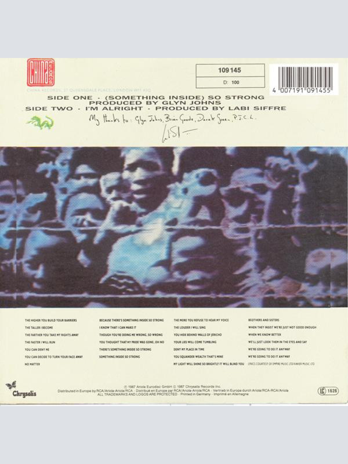 Vinyl / Labi Siffre - So Strong