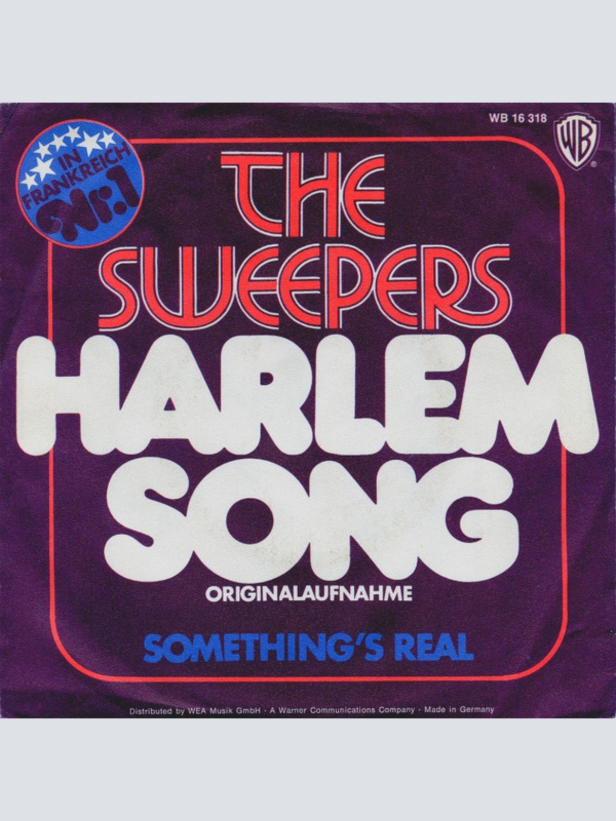 Vinyl / The Sweepers - Harlem Song