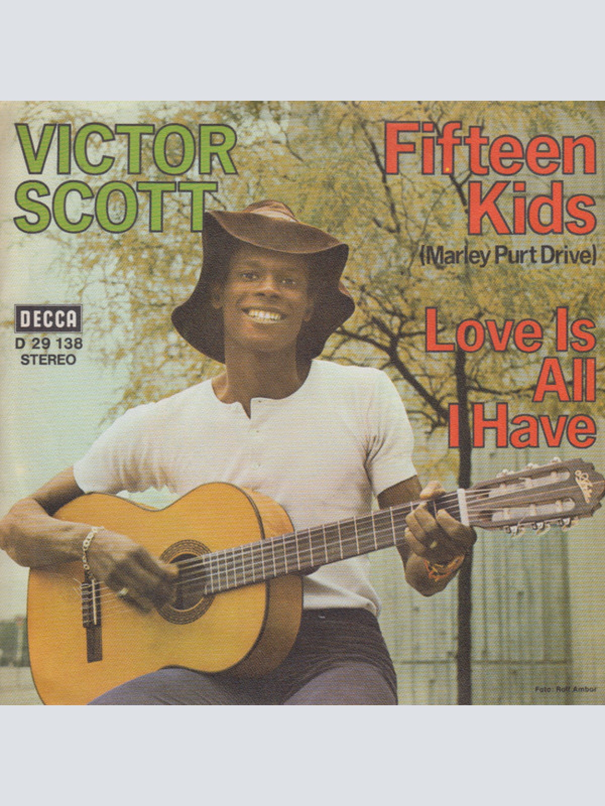 Vinyl / Victor Scott - Fifteen Kids (Marley Purt Drive)