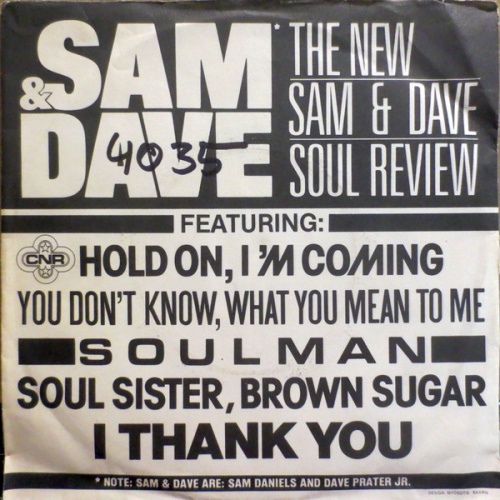 Vinyl / The New Sam & Dave - The New Sam & Dave Soul Review