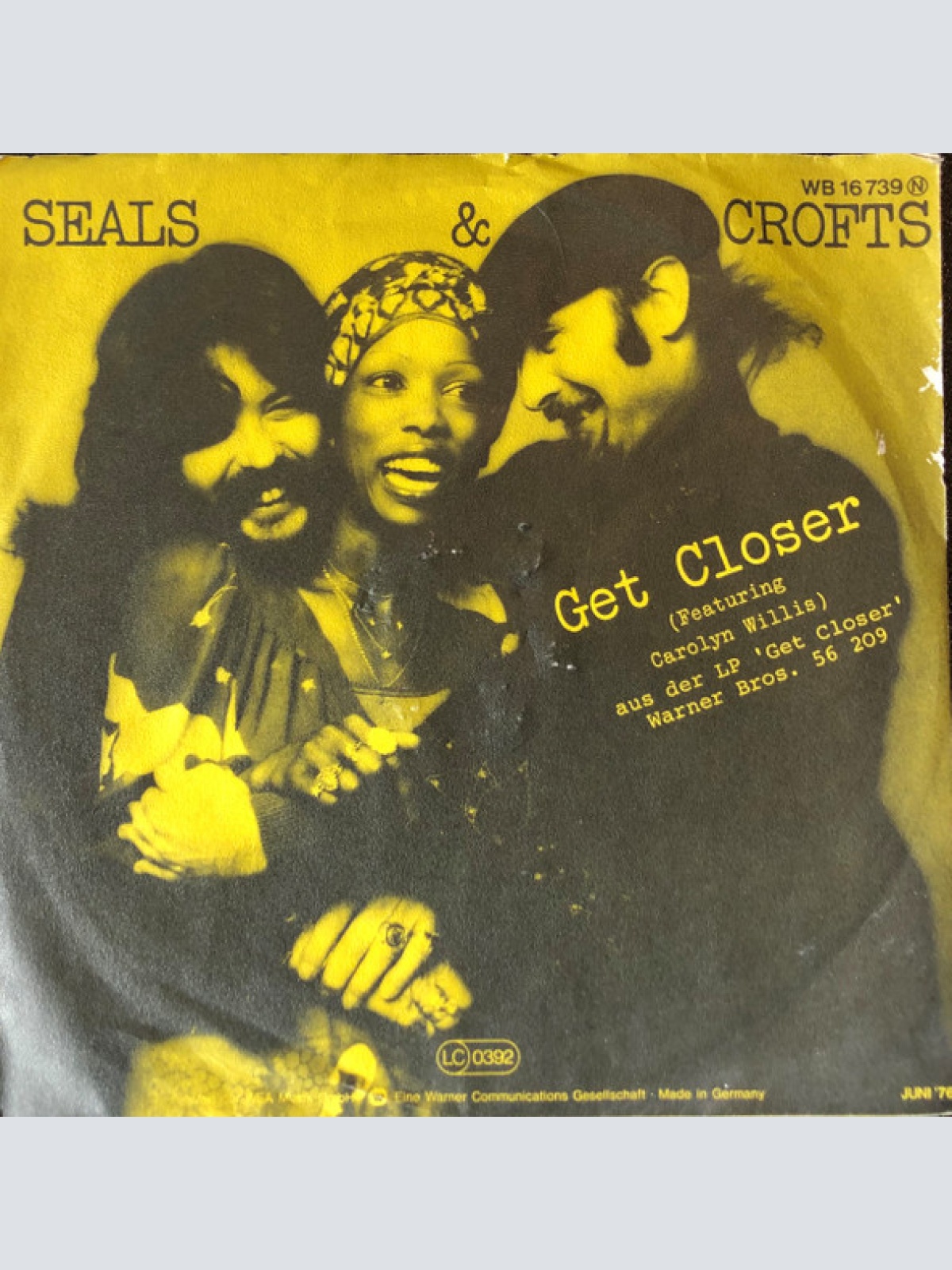 Vinyl / Seals & Crofts - Get Closer
