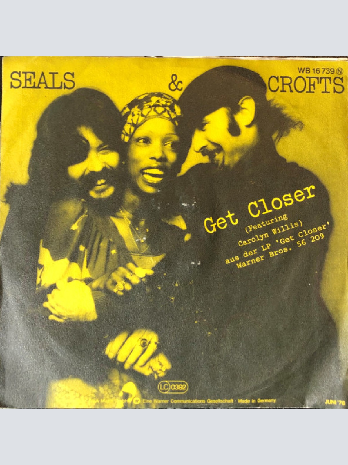 Vinyl / Seals & Crofts - Get Closer