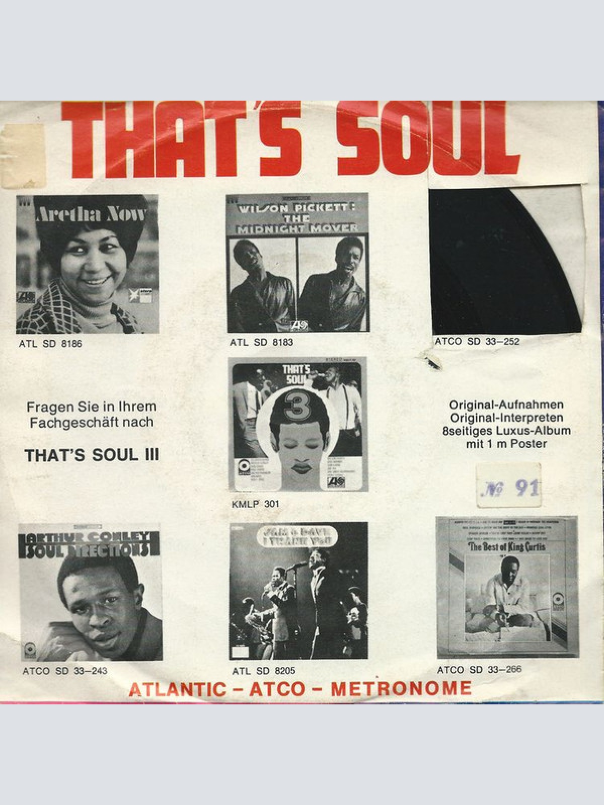 Vinyl / Otis Redding - Look At The Girl / That's A Good Idea